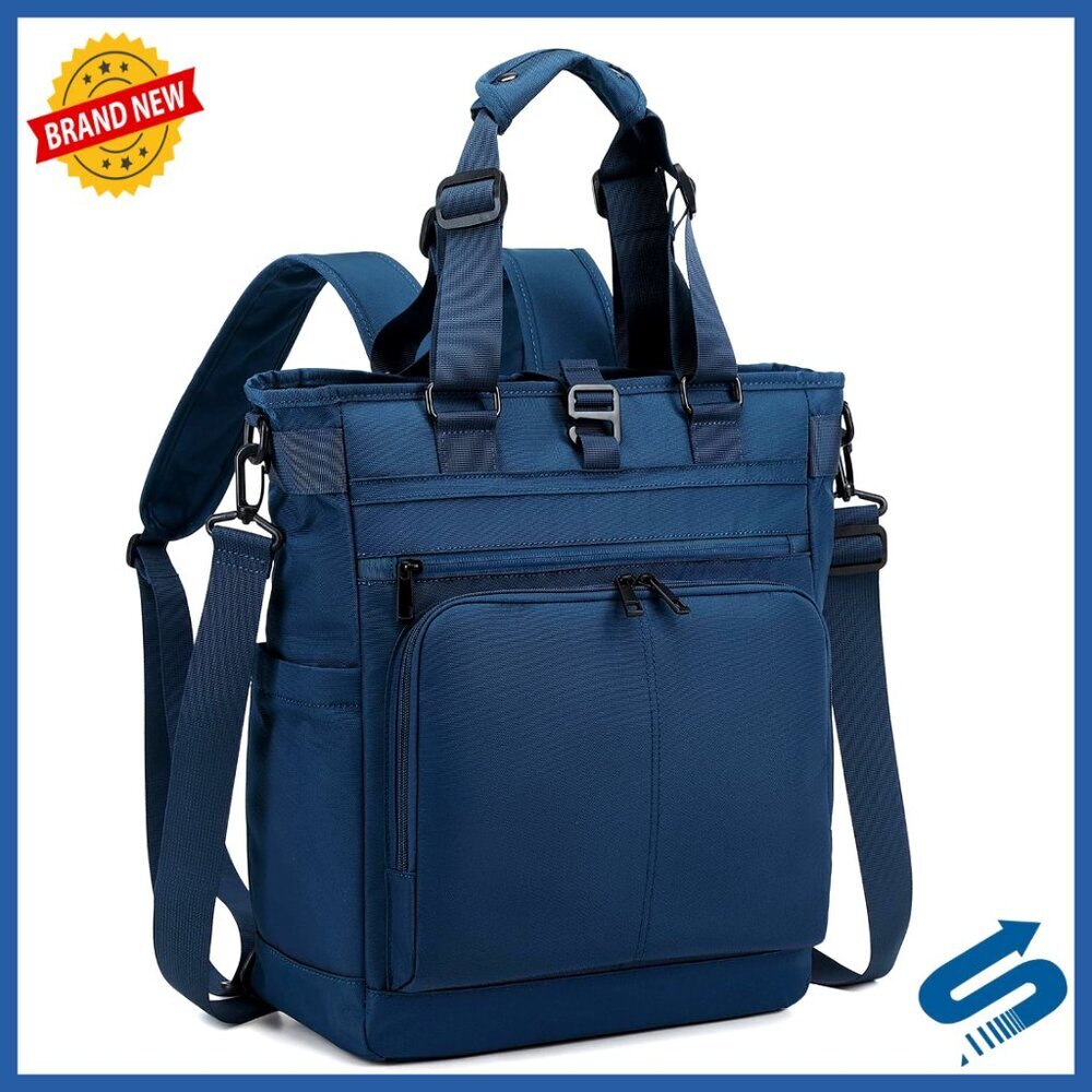 Convertible Tote Backpack Multi-Way Carry Laptop Bag Travel Versatile Functional